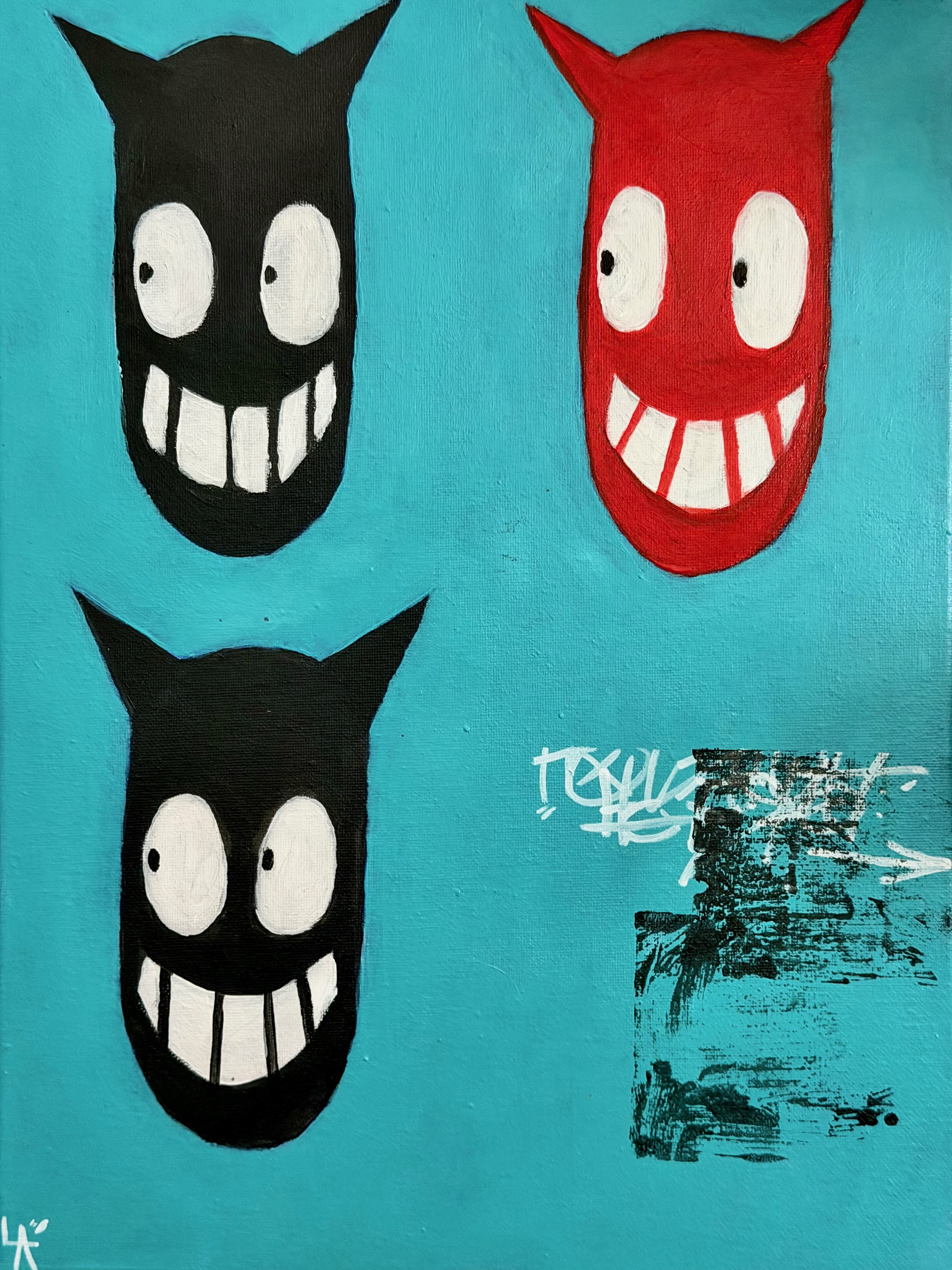 cartoon painting